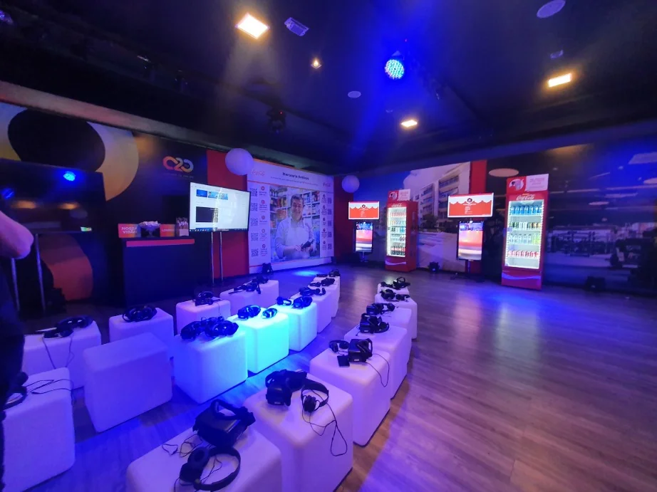 Apresentação imersiva com realidade virtual