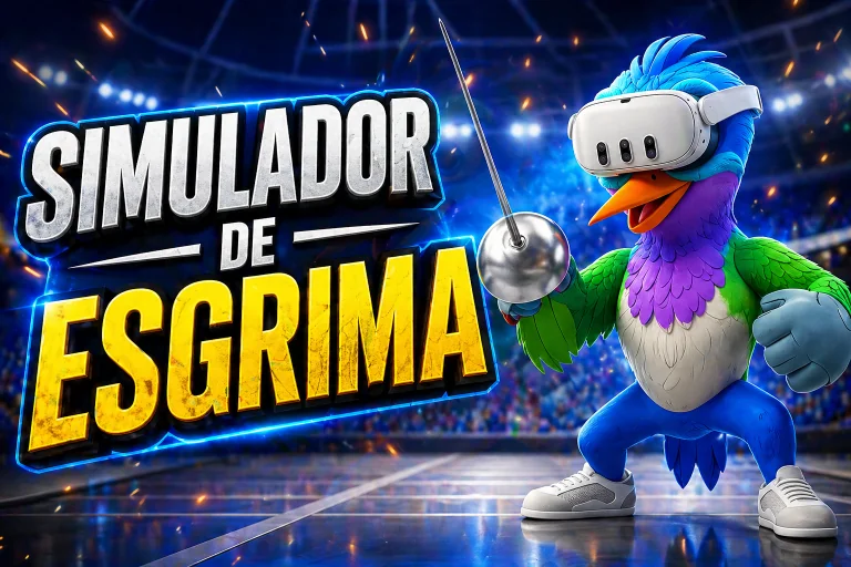 Simulador de esgrima em realidade virtual